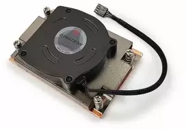 Dynatron A52, Oro vėsintuvas, 8 cm, 2000 RPM, 8600 RPM, Juodas, Pilkas