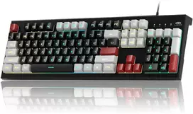 Klaviatūra Magegee K2 Knight Raudona B, RGB, US