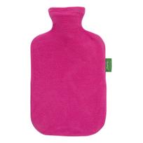 Fashy Recycled Pink Šildyklė užpildoma vandeniu su plaunamu fliso apvalkalu 2 l
