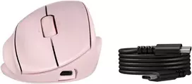 HP 725M Super Capacitor Ergonomic Tilt Wireless Bluetooth Pelė - Programmable, Multi-Surface, Multi-Device, Dual-Mode, Ultra-Fast Rechargeable, Semi-vertical tilt, Comfort Silicone - Juodas