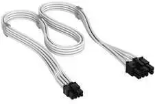 Corsair Premium Sleeved 6+2-Pin PCIe Cable, for Type-5 Power Supply – Baltas