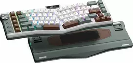 RK ROYAL KLUDGE A72 ergonomiška belaidė mechaninė klaviatūra 68 % 72 klavišai QWERTY 7500 mAh