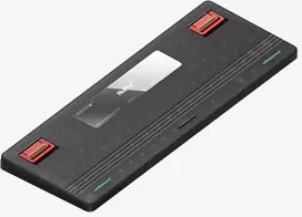 NuPhy Air96 V2 Wireless Belaidė Žaidimų Klaviatūra | Basalt Juodas, Gateron Aloe