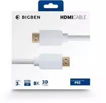 NACON PS5 HDMI kabelis 2.1 4K ULTRA HD/8K - 3M | Baltas