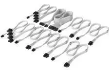 Corsair Premium Sleeved DC Cable Pro Kit for Type-5 Power Supply – Baltas
