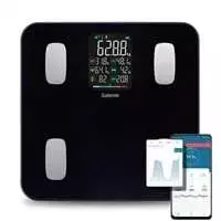 Vonios svarstyklės Evolveo Salente MaxFit inteligentna osobista waga diagnostyczna fitness Bluetooth juoda