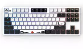 Klaviatūra Dark Project ALU87 Fuji 2, G3MS Sapphire Switch, RU