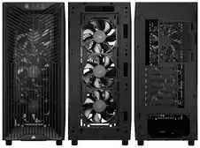 Corsair 3200D RS PC-case, Midi-Tower, ATX, Tempered Glass - pilka