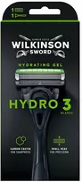 Barzdaskutė Wilkinson Sword „Hydro 3 Juodas Edition“ skustuvas + 1 galvutė