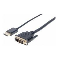 Kabel Manhattan DisplayPort - DVI-D 3m Black (152136) | 152136 | 0766623152136