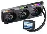 Jonsbo TF3-360SCB AiO Vanduo Cooling, ARGB, 3.5” + 3x 3.38” LCD – 360mm, juodas