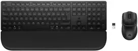 „Hewlett Packard“ (HP) 580C daugiafunkcinė pelė, klaviatūra, delno atrama
