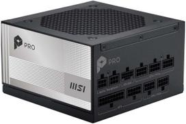 MSI PRO A850PL PCIE5 850W 120mm 80 Plus Platinum aPFC power supply | 306-7ZPLY11-HD8 | 4711377383639