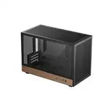 Deepcool Case | CH260 Wood | Juodas | Micro Tower