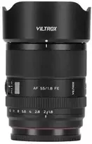 Kameros Objektyvas - Viltrox AF 55mm F1.8 EVO Pilno Kadro Fiksuoto Objektyvo Sony E-Mount Kameroms Juodas