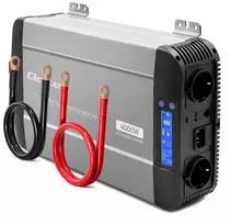 Qoltec Pure Sine Wave | 12V na 230V | 2000/4000W