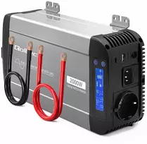 Qoltec Pure Sine Wave | 12V na 230V | 1000/2000W