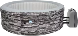 Spa ogrodowe, jacuzzi pompowane AVENLI NICE 6 osobowe 204x70 cegła