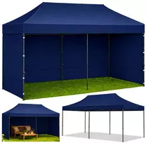 „Lean Palapinė Express“ sodo maitinimo prekybos paviljonas, tamsiai mėlynas, 3x6 m