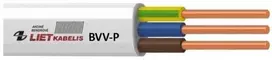 Cable Lietkabelis BVV-P. 2 x 1 mm². baltas