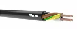 Rubber cable Elpar H05RR-F. 2 x 1 mm²