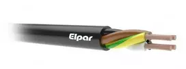 Rubber cable Elpar H05RR-F. 2 x 1.5 mm²