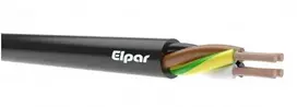 Rubber cable Elpar H05RR-F. 4 x 2.5 mm²