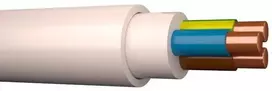 Keila_Cables CABLE XYM-J/NYM 3X2.5 Baltas (100)