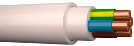 Keila_Cables CABLE XYM-J/NYM 4X4 Baltas (100)