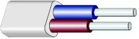 Cable Lietkabelis AVVG. 3 x 2.5 mm². baltas