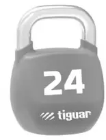 Svarstis (gira) Tiguar Kettlebell CPU 4RACE 24 kg