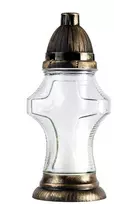 LUXA Candle I-56. 36 h. Transparent col.