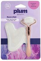 Plumbeauty Massage Roller and Gua sha Rock & Roll Set