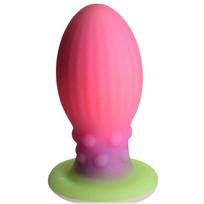 XR Brands Creature Cocks Xeno Glow-in-the-Dark Silicone Egg XL Pink