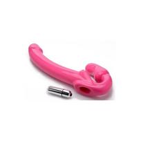 XR Brands XR Brands Revolver Slim Vibrating Strapless System, Black, Large