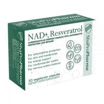 SHAPROPHARMA maisto papildas NAD+ RESVERATROL, 30 kaps.