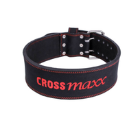Diržas sunkiaatlečiams Crossmaxx® Powerlifting belt (S-XXL) (Dydis: XL)