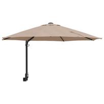 Patio skėčius Taupe Poliesteris Didelis Sulankstomas CFE16270