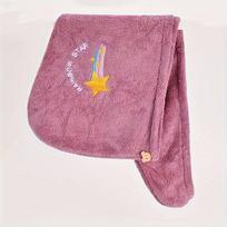 Mikropluošto plaukų džiovinimo turbanas, Violetinė