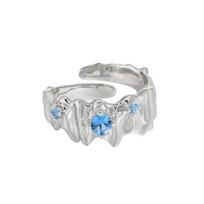 Sidabrinis žiedas Azure R0470