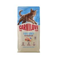 Carnilove True Fresh sausas pašaras su žuvimi ir kalakutiena sterilizuotoms katėms, 2 kg