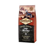 Carnilove Lamb & Wild Boar for Adult begrūdis, šunims, 12 kg
