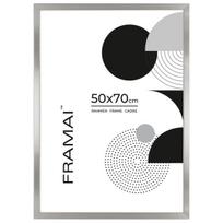 Sidabrinė nuotraukų rėmelis 50x70 cm Framai®