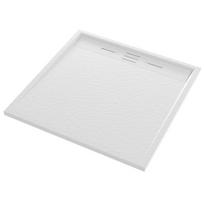 Dušo padėklas Granitan Viva kompozicinis 90 x 90 cm baltas