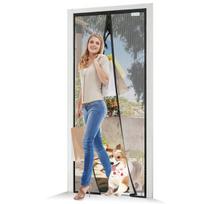Joy2see magnetinis tinklelis nuo uodų durims 100×215 cm, juodas