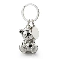 XL pasidabruotas raktų pakabukas "Lucky bear" (su galimybe išgraviruoti už papildomą kainą)