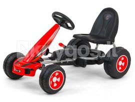 Milly Mally vaikų gokartas Viper, raudonas
