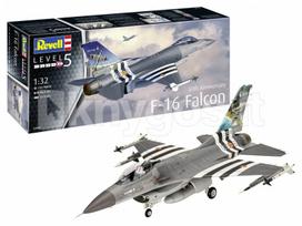 Plastikinis F-16 „Falcon“ lėktuvo modelis 1:32 — 50-ųjų metinių leidimas