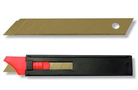 Peiliukų geležtės PROLINE 18mm SK5 Titan 10 vnt.