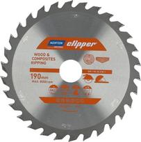 Norton diskinis pjūklas 190mm x 30mm, 30 dantys, medienai